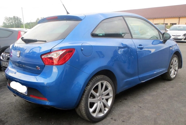 Seat Ibiza cena 10798 przebieg: 115559, rok produkcji 2013 z Ząbki małe 742